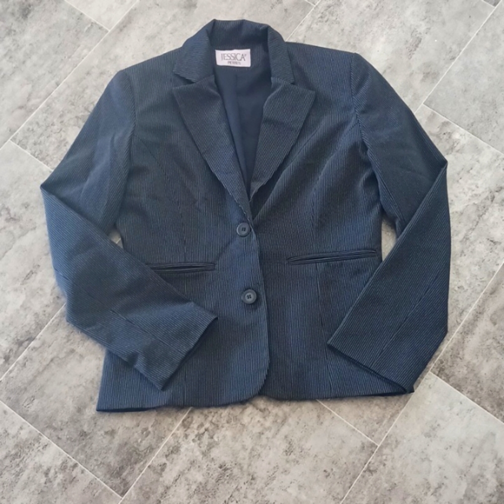 Pinstripe blazer